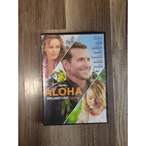 Aloha DVD Movie Bradley Cooper Emma Stone Rachel McAdams